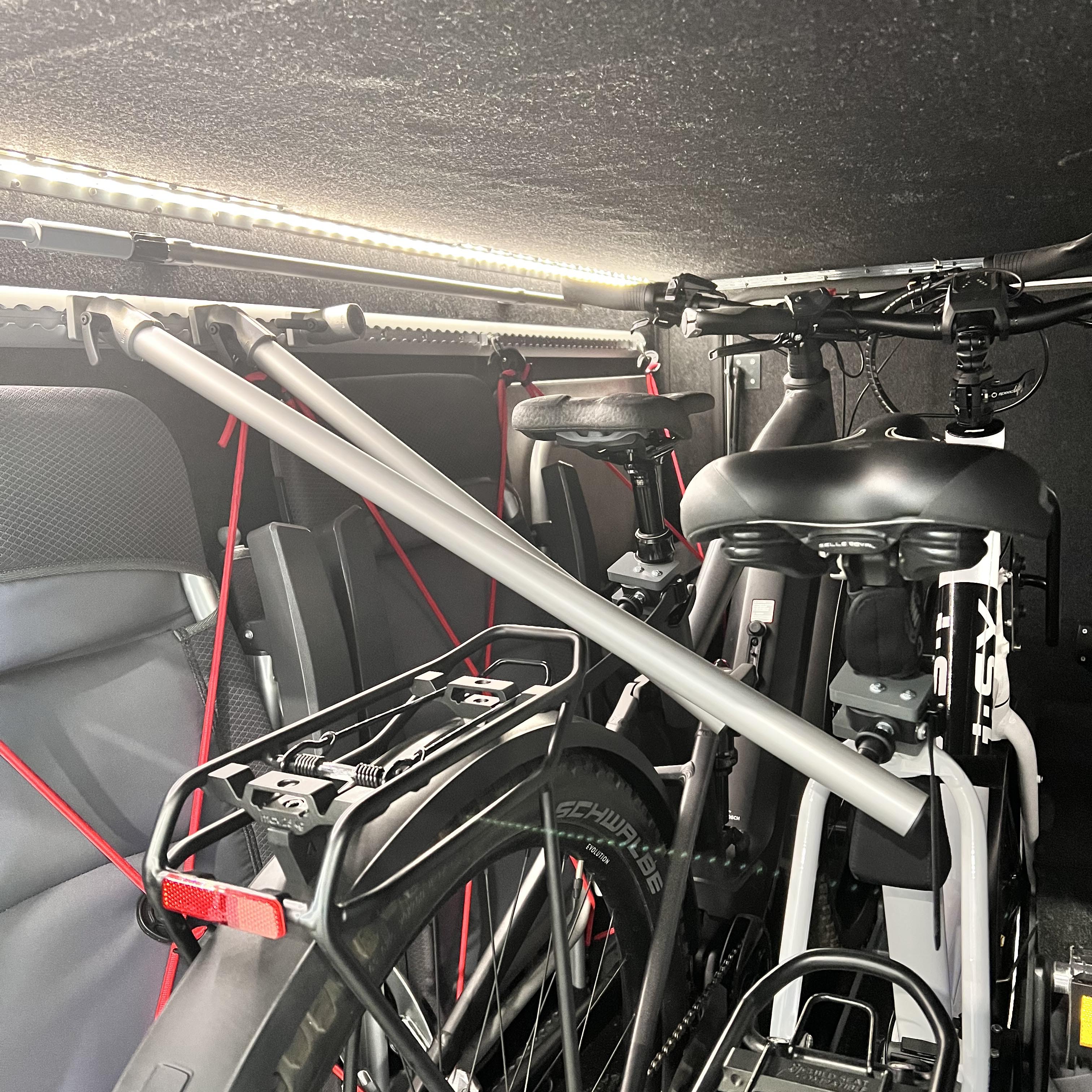 EASY BIKE FIX Set für Zurrschienen