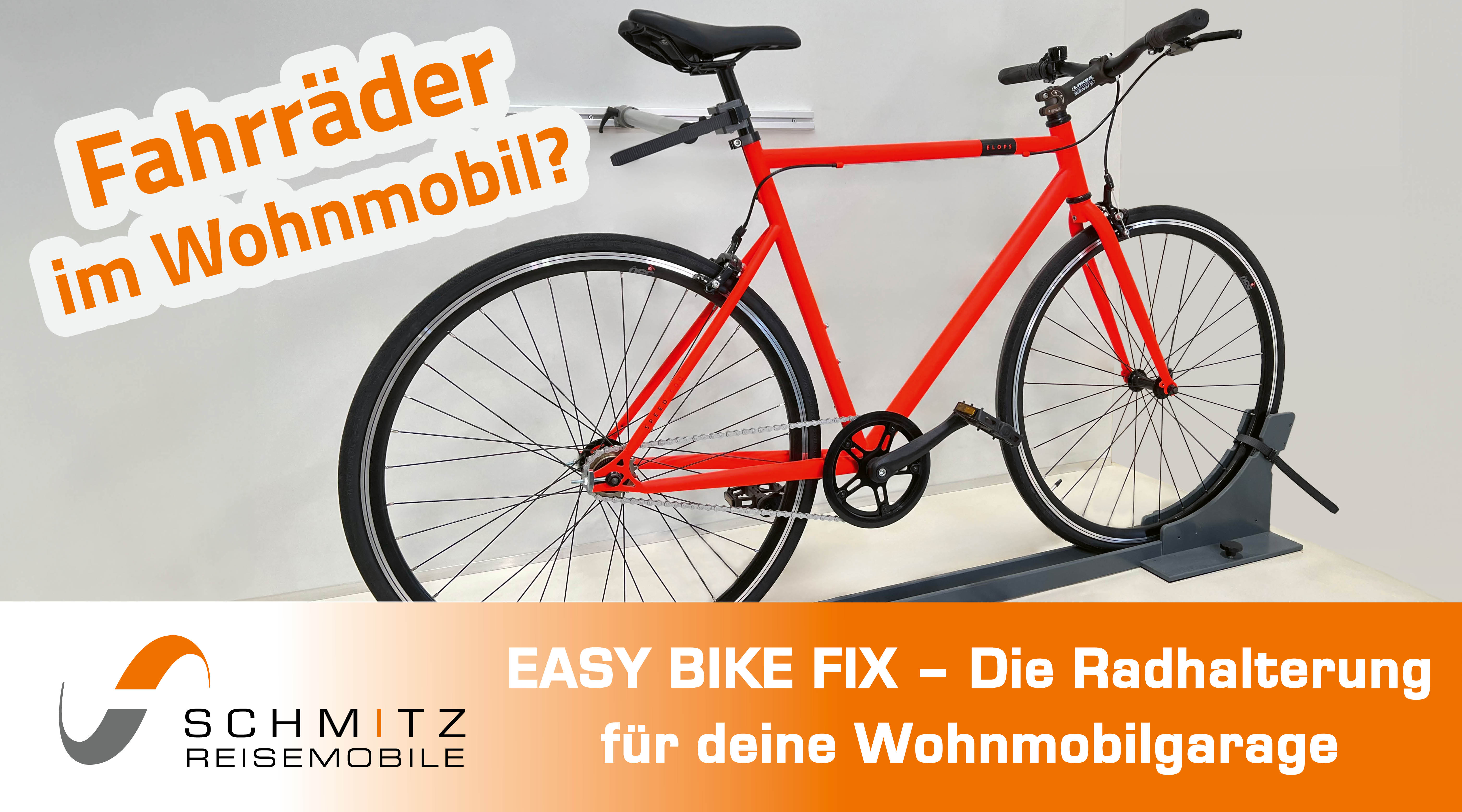 YouTube Titel Fahrräder im Wohnmobil