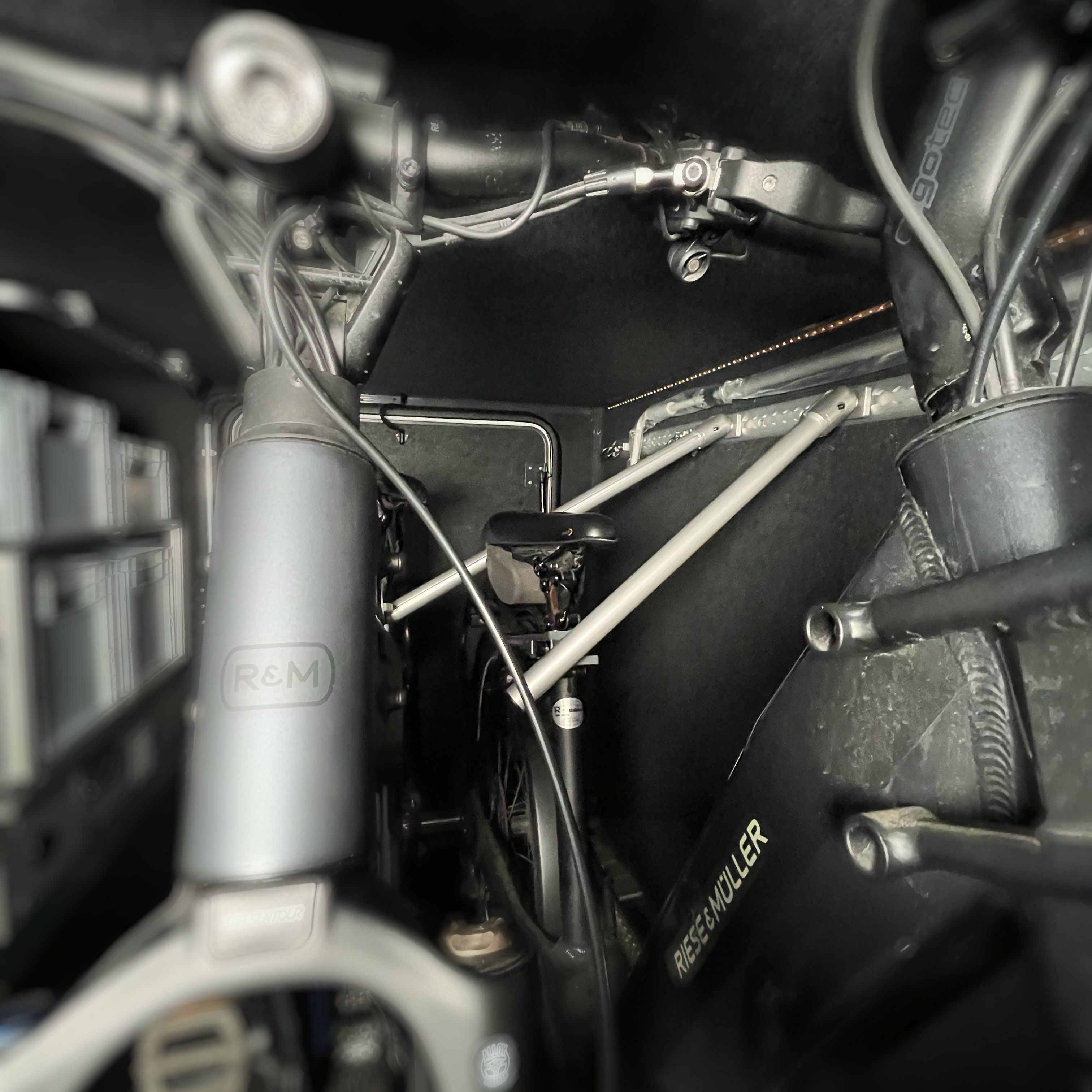EASY BIKE FIX Set für Zurrschienen